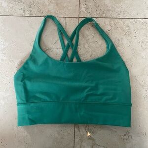 Lululemon Teal Sports Bra Size 6